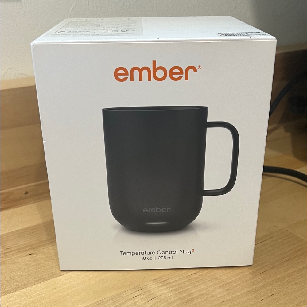 Ember Black Temperature Control Mug2, new in box